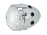 Puch Beleuchtung Scheinwerfer Eierlampe Nachbau Chrom seite Befestigung Scheinwerfer Eierlampe 102mm Komplett Chrome Nachbau