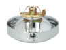 Scheinwerfer Eierlampe 102mm Komplett Chrome Nachbau thumb extra