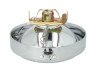 Puch Beleuchtung Scheinwerfer Eierlampe Nachbau Chrom seite Befestigung Scheinwerfer Eierlampe 102mm Komplett Chrome Nachbau