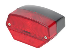 Achterlicht Puch Monza / N50 / universeel inbouw model NTS rood / rood
