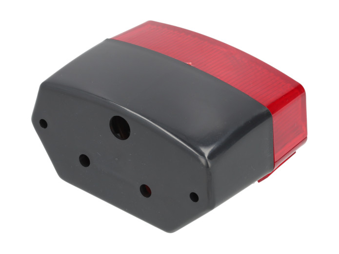 Achterlicht Puch Monza / N50 / universeel inbouw model NTS rood / rood