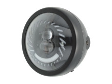 Koplamp rond 165mm Angel Eye "Vortex" LED 12V Koplamp rond 165mm Angel Eye "Vortex" LED 12V