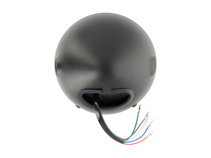 Headlight round 165mm "Angel Eye "Cross" LED 12V