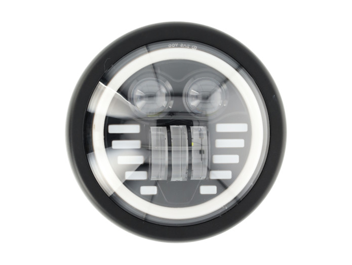 Scheinwerfer Rund 165mm Angel Eye "Wings" LED 12V