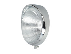 Koplamp rond inbouw 130mm Puch M50 / ZKW