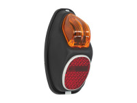 Achterlicht Puch universeel model Hella groot zwart 