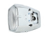 Koplamp vierkant 115mm chroom met schakelaar Koplamp vierkant 115mm chroom met schakelaar