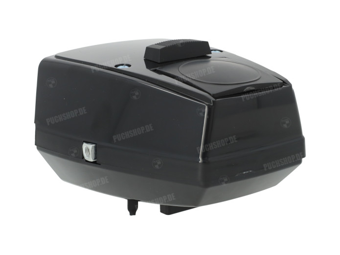 Headlight square 115mm black with switch