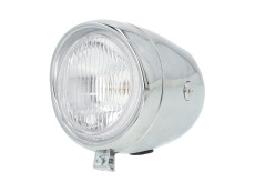 Headlight egg-model 130mm GUIA large model chrome 