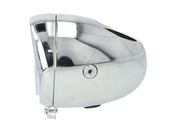 Headlight egg-model 130mm GUIA large model chrome 