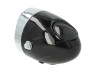 Puch Lighting Headlight unit Egglight black Remake Headlight egg-model 102mm complete black replica