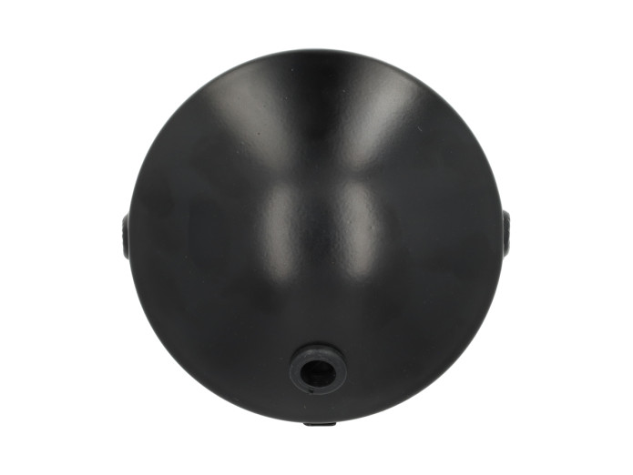 Headlight round 145mm GUIA black 
