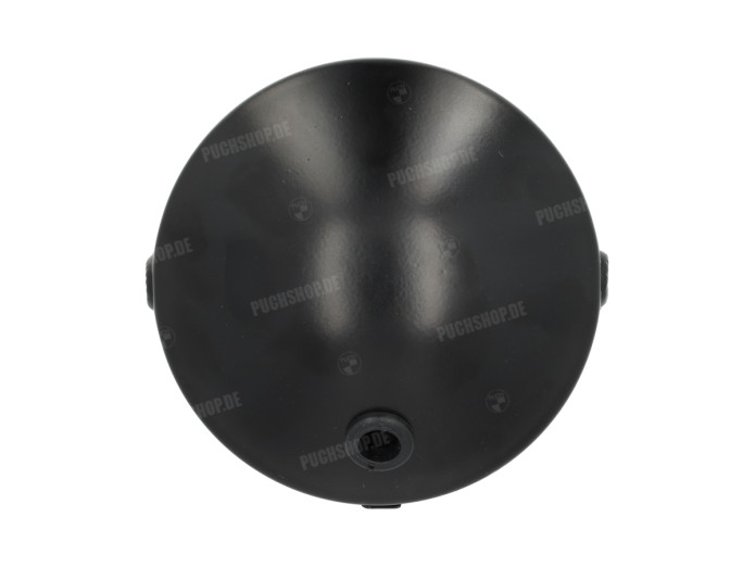 Headlight round 145mm GUIA black 
