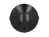 Headlight round 145mm GUIA black 