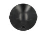 Headlight round 145mm GUIA black Headlight round 145mm GUIA black
