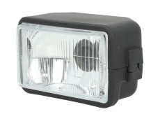 Headlight square 150mm black Headlight square 150mm black