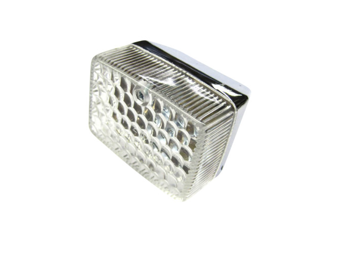 Taillight Puch Maxi S / N / X30 model Ulo chrome diamond pattern  product