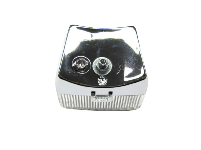 Taillight small model Ulo chrome with diamond pattern glass  product