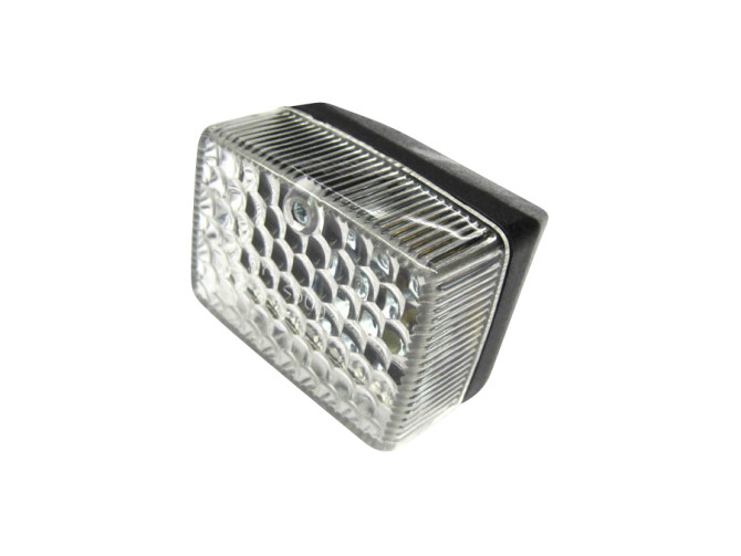 Taillight small model Ulo black with diamond pattern glass product