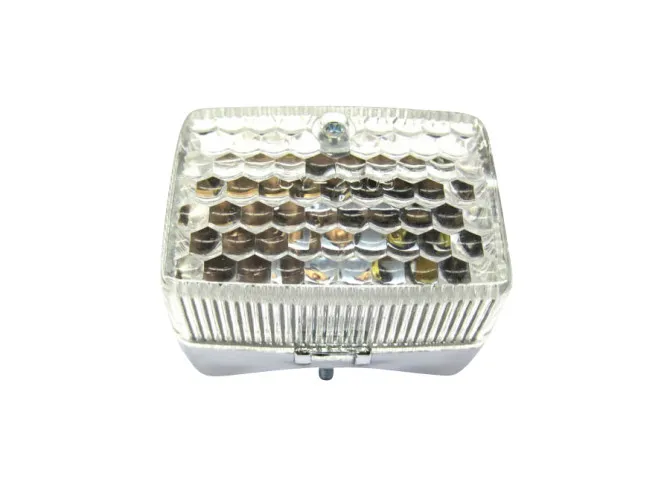 Taillight small model Ulo chrome with diamond pattern glass  product