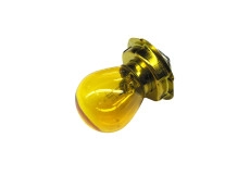 Light bulb P26s 6 volt 15 watt headlight with base yellow