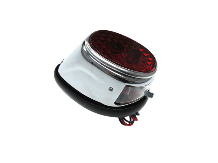Taillight Puch Maxi N / S / DS / MS / MV / VS classic chrome 