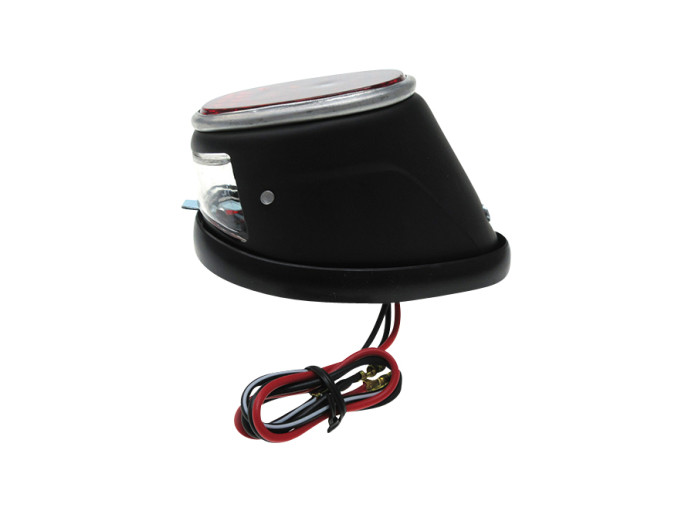 Taillight Puch Maxi N / S / DS / MS / MV / VS classic black 