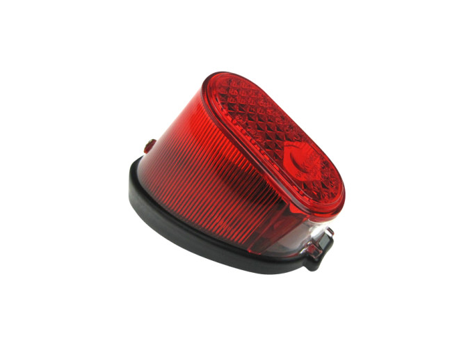 Taillight Puch Maxi N / S / DS / MS / MV / VS with thick rubber and approval numbers product