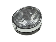 Koplamp rond 140mm GUIA met schakelaar zwart 