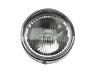 Headlight round 140mm GUIA with switch black  thumb extra