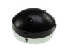 Headlight round 140mm GUIA with switch black  thumb extra