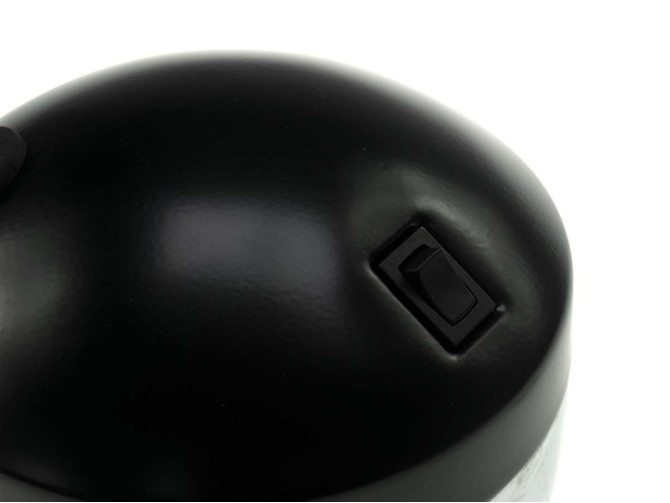 Headlight round 140mm GUIA with switch black  product