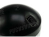 Headlight round 140mm black GUIA with switch thumb extra