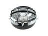 Headlight round 130mm cross with grill  2