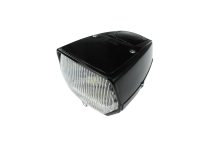 Headlight square black LED 6V