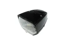 Headlight square 115mm black LED 6V