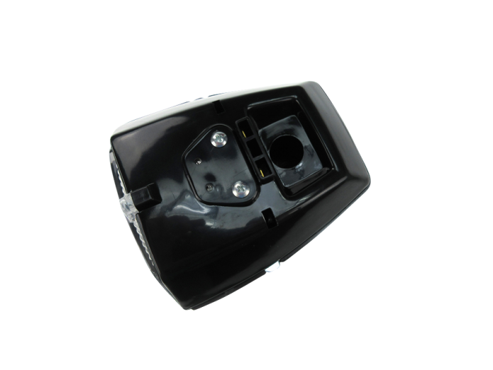 Headlight square 115mm black LED 6V