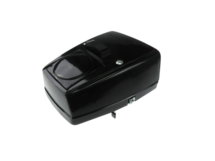 Headlight square 115mm black LED 6V with switch