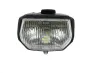 Headlight square 115mm black LED 6V with switch thumb extra
