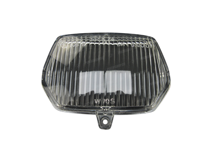 Headlight square 115mm (glass only) main