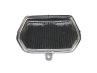 Headlight square 115mm (glass only)
