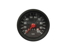 Speedometer kilometer 60mm 100 km/h Puch Monza / universal with light connection