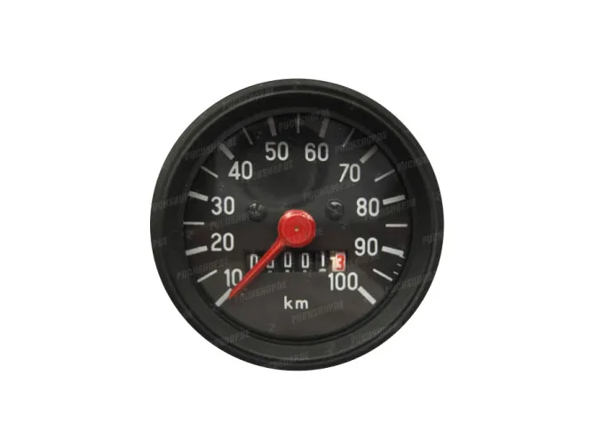 Speedometer kilometer 60mm 100 km/h Puch Monza main