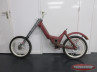 Voorvork Puch Maxi EBR lang 83cm chopper model zwart met veren thumb extra