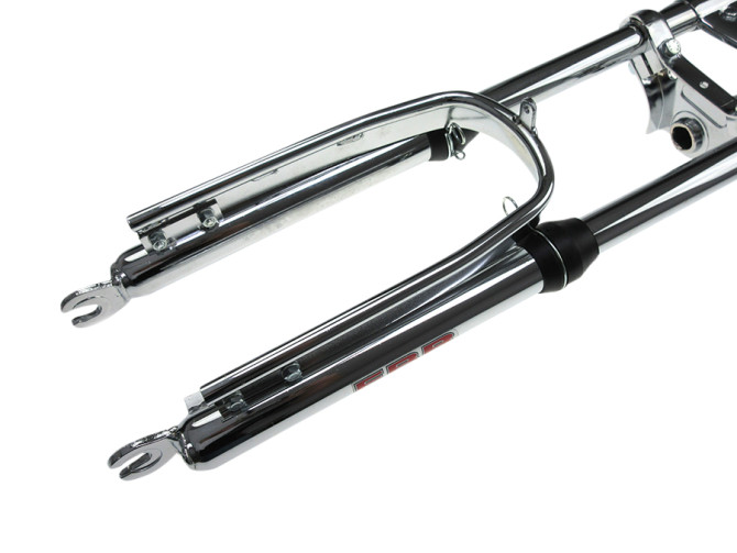 Front fork Puch Maxi EBR long 65cm heavy chrome with stabi product