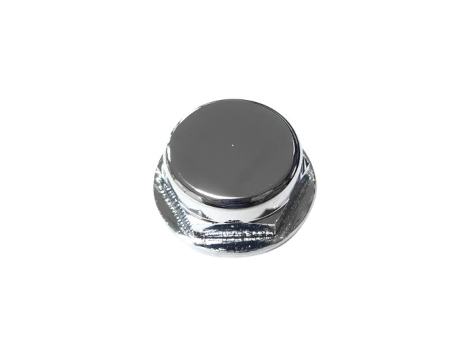 Headset tube locking nut 26mm chrome for Puch universal product