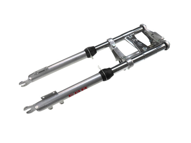 Front fork Puch Maxi EBR short 56 brake caliper mount silver main