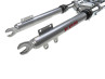 Front fork Puch Maxi EBR short 56cm with brake caliper mount silver thumb extra