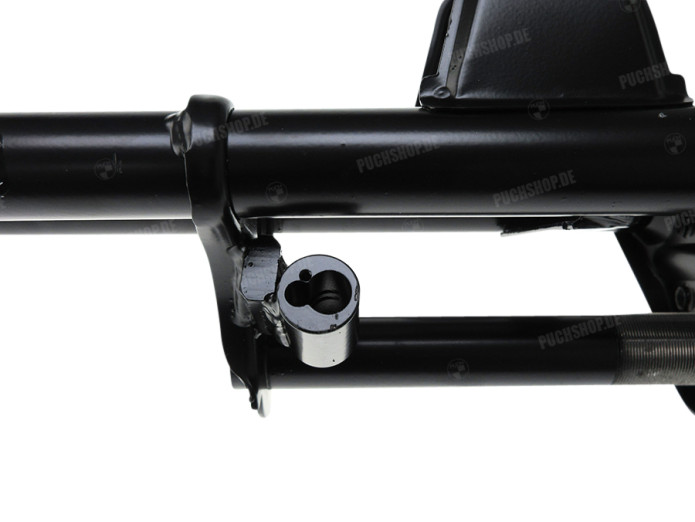 Front fork Puch Maxi EBR ori old steering lock mount black