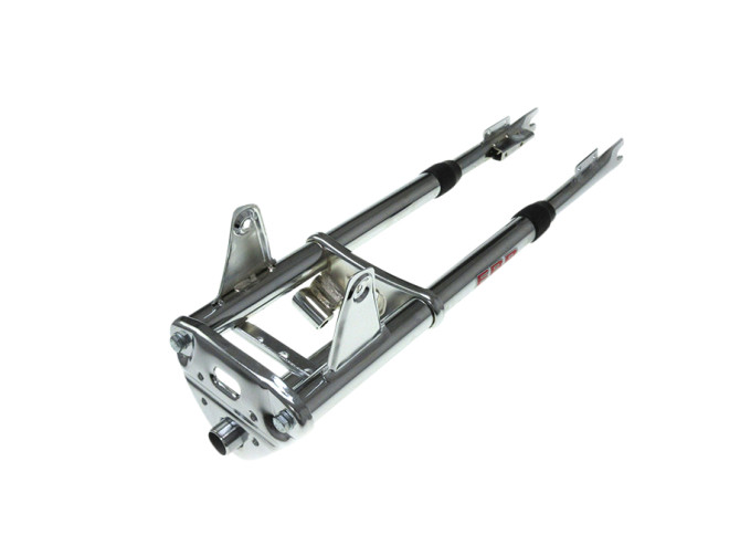 Front fork Puch Maxi EBR as original new model with steering lock mount chrome product